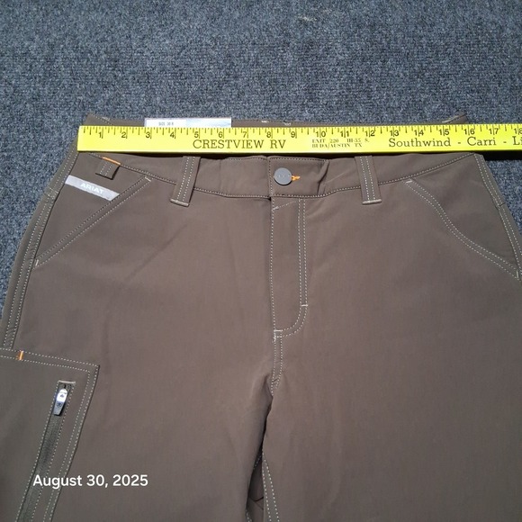 NWT Ariat Womens Rebar Perfect Rise Straight Leg Dritek Softshell Pants Size 30 - Picture 9 of 13